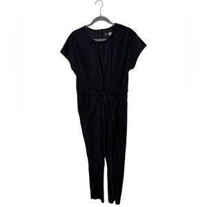 Piper & Scoot‎ Dark Blue Ribbed Jumpsuit Small